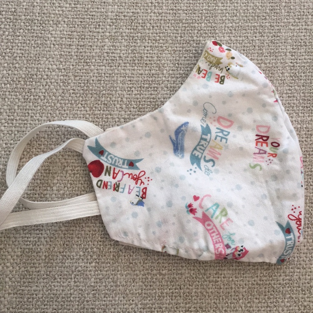 Handmade, NEW, Disney Princess Face Mask